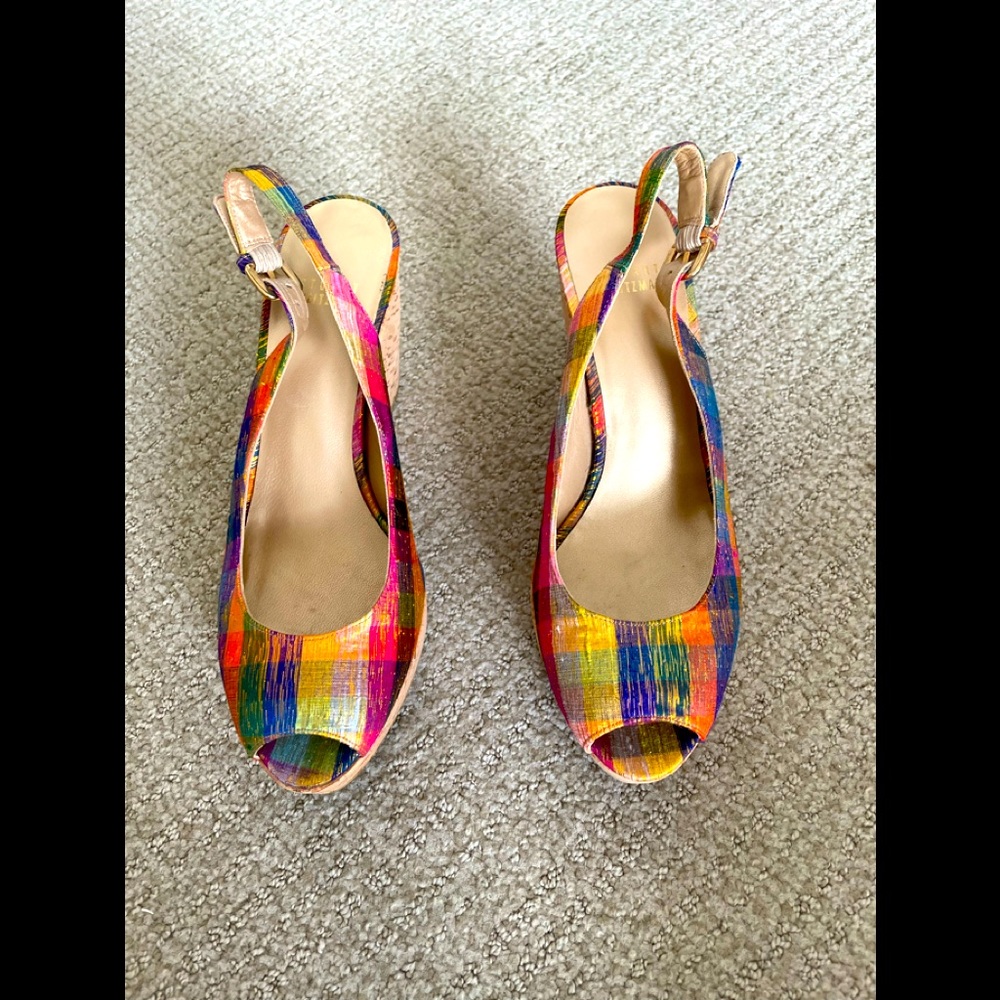 Stuart Weitzmam platform sandal